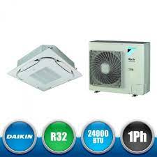 [FCAG71B+AZAS71MV1+BRC1H52W] Set unitate interna si externa tip caseta cu jet circular Activ ,panou si telecomanda 6,8 kW